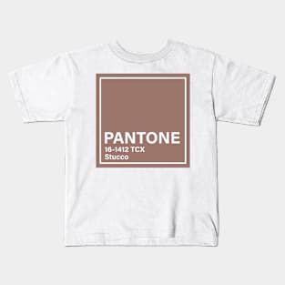 PANTONE 16-1412 TCX Stucco Kids T-Shirt